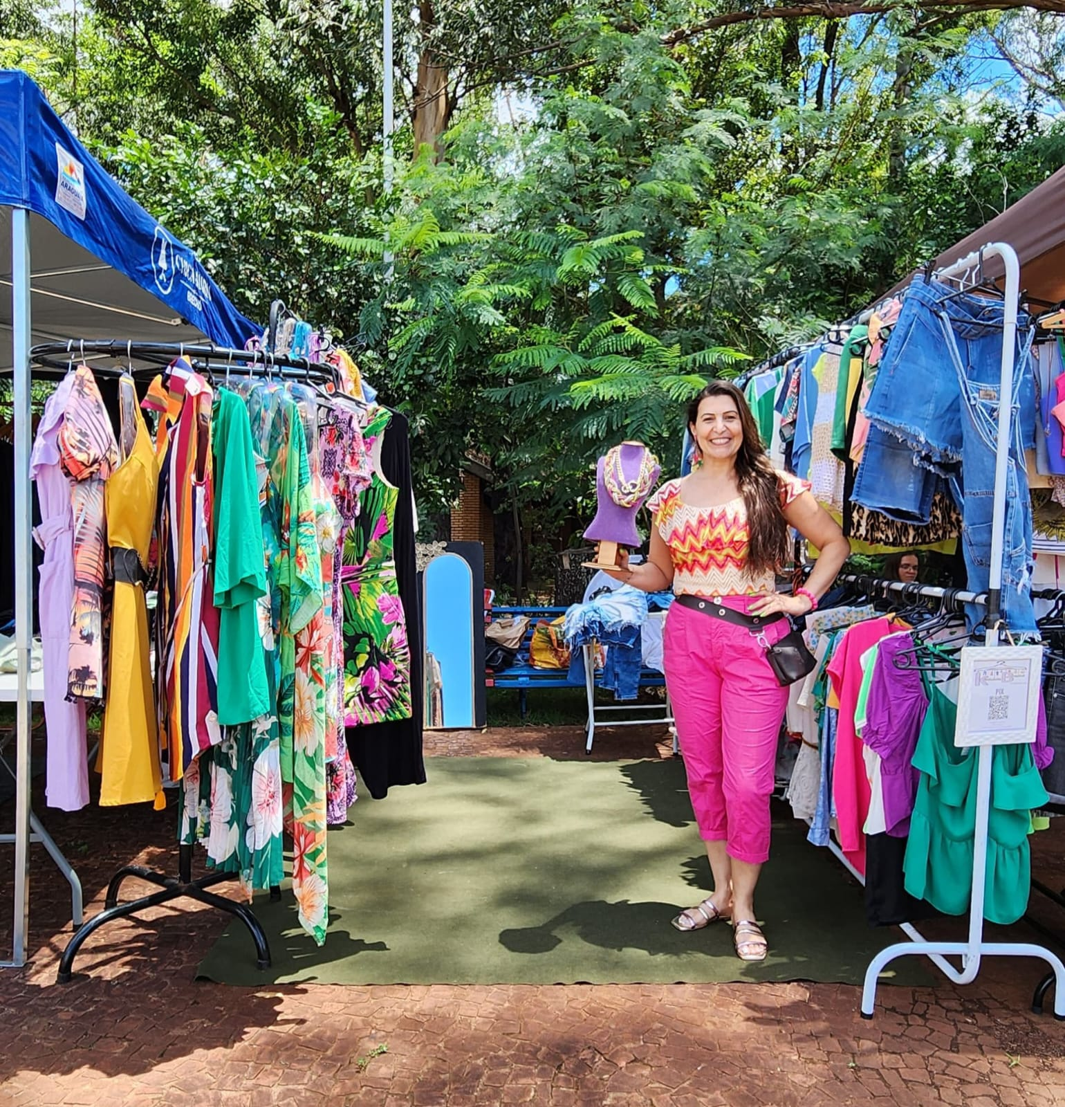 Daniela no HOrto Florestal 