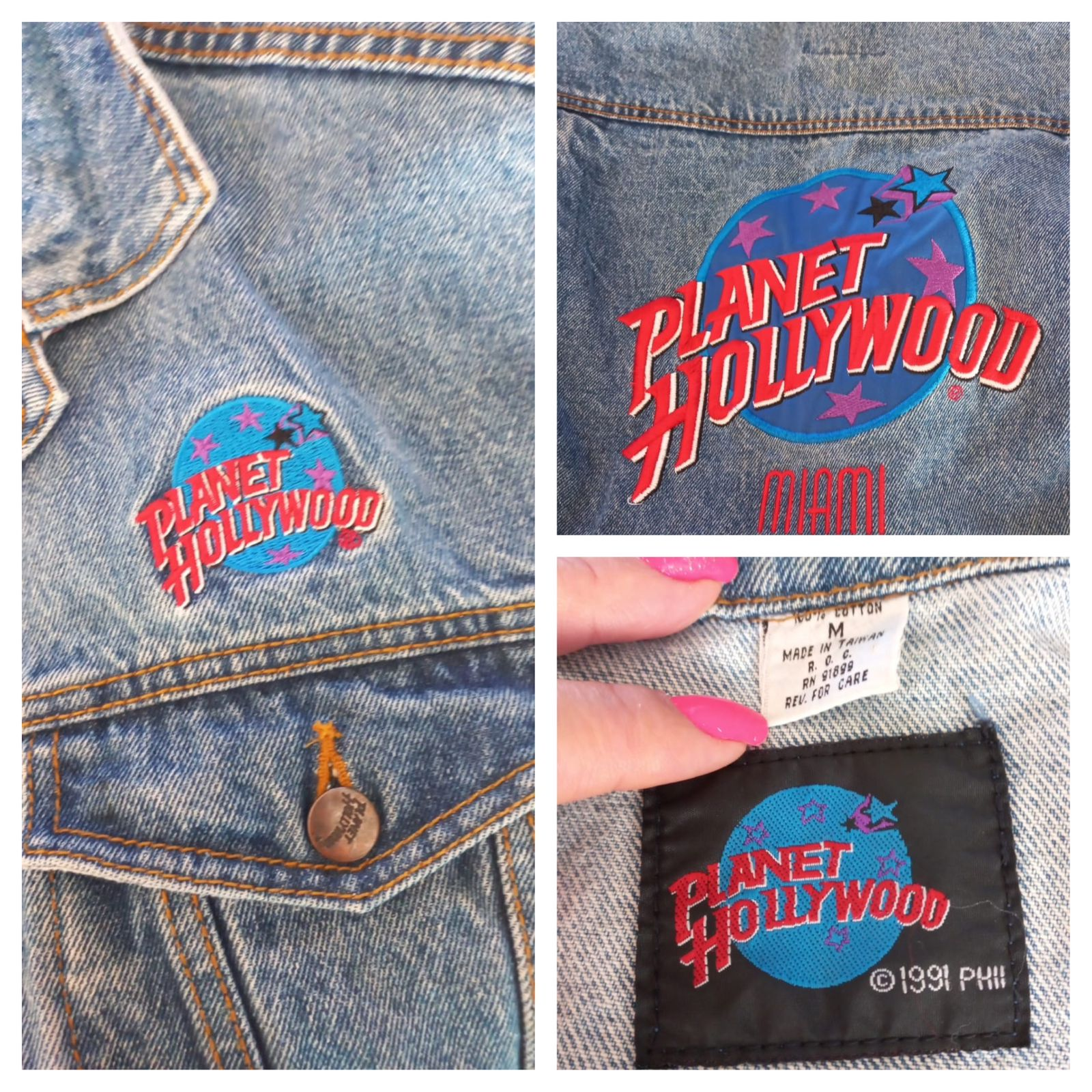 Jaqueta Jeans Vintage